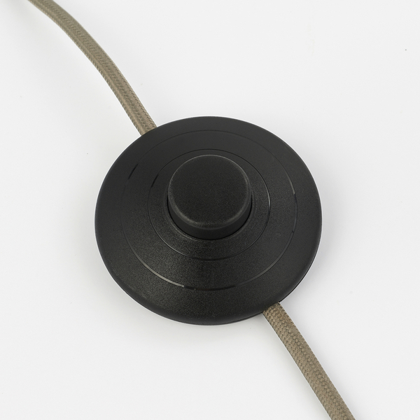 Lampa podłogowa Josephine 72388 Endon łukowa okrągły abażur biały nikiel