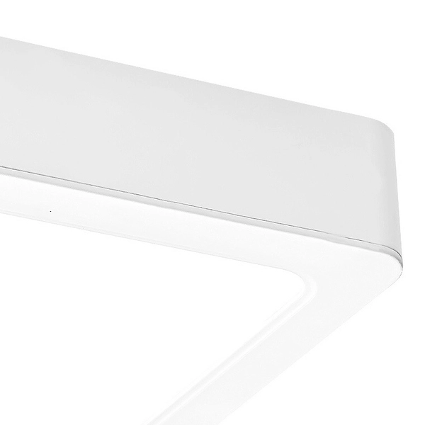 Kwadratowy plafon salonowy Shaun 3174 LED 12W 4000K nowoczesny biały