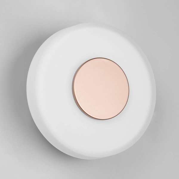 Ścienny kinkiet CELESTE 254910165 Trio LED 10W 3000K okrąg biały brązowy