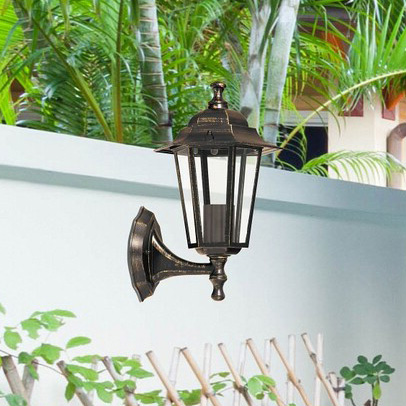Elewacyjna LAMPA ścienna VELENCE 8234 Rabalux IP43 kinkiet OPRAWA zewnętrzna vintage outdoor złoto antyczne