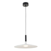 Wisząca lampa talerz Hank ST-10229P white LED 7W 3000K metalowa biała czarna