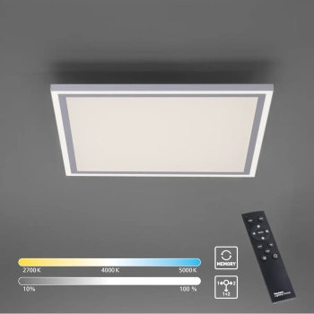 Lampa sufitowa z pilotem EDGING biała 14851-16 1xLED 50W 2700-5000K zmienna barwa
