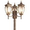 Antyczna lampa stojąca Fleur O414FL-03GB ogrodowa złota