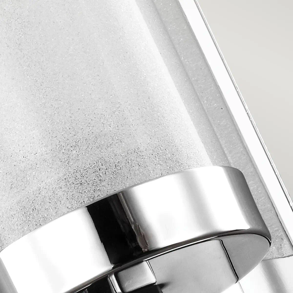 LAMPA ścienna Pippin FE-PIPPIN1 Elstead FEISS metalowa OPRAWA kinkiet do łazienki IP44 polerowany chrom biały