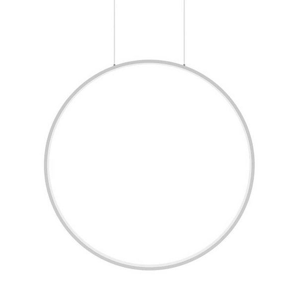 Ledowa lampa wisząca Mirror LP-999/1P L WH LED 50W 3000K IP44 biała