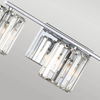 Potrójna lampa ścienna Divine QZ-DIVINE3-PC-BATH crystals IP44 chrom