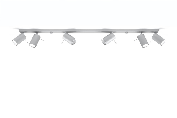 LAMPA sufitowa SPARK SL.0454 regulowana OPRAWA listwa SPOT metalowe tuby szare