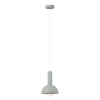 Szałwiowa lampa wisząca VITRUM 1xE27 do sypialni kopuła 41555