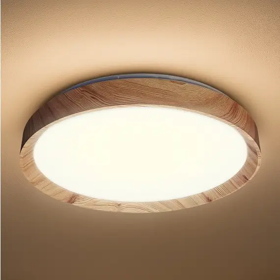 Skandynawska sufitowa lampa Orinoko ML1840 LED 36W 4000K brązowa