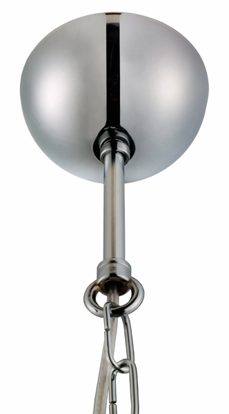 Industrialna LAMPA wisząca NAUTILIUS M 10262103 Kaspa metalowa OPRAWA na łańcuchu ZWIS okrągły chrom