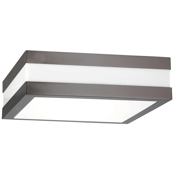 Zewnętrzna LAMPA sufitowa stropowa STUTTGART 8685 Rabalux plafon OPRAWA kwadratowa outdoor IP44 grafitowa