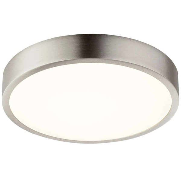 LAMPA sufitowa VITOS 12366-22 Globo metalowa OPRAWA okrągła LED 22W 4000K plafon nikiel