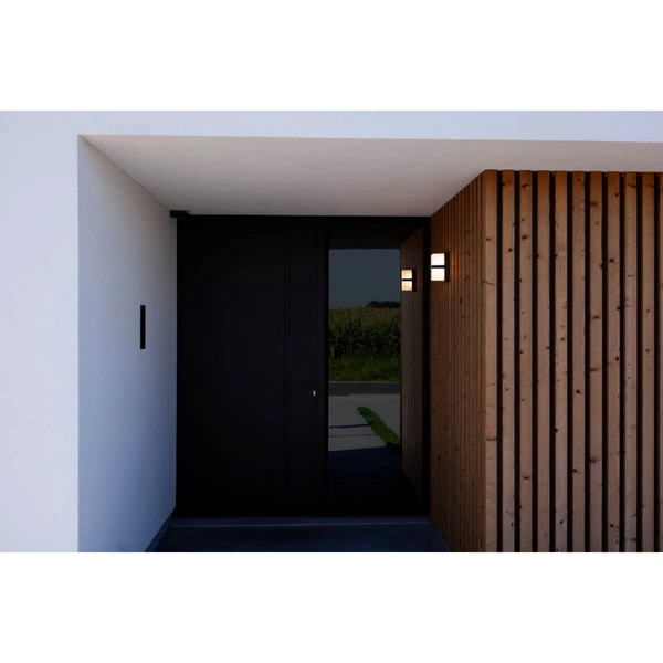 Przyścienna lampa elewacyjna Stela 5197401118 IP54 LED 14W 3000K szary