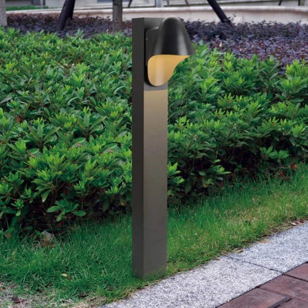 Metalowy słupek ogrodowy MATERA AZ2185 Azzardo IP54 szary