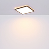 LAMPA sufitowa SAPANA 41563-18B Globo kwadratowa LED 18W 3000K do łazienki IP44 czarna
