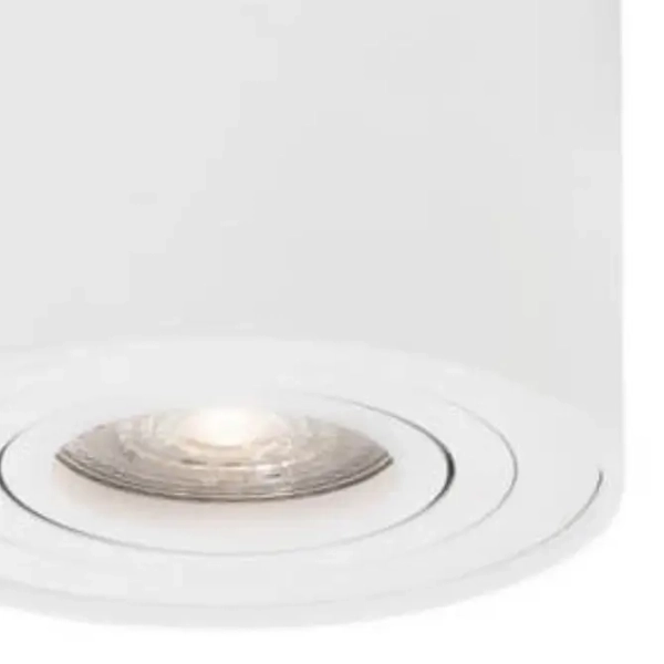 Sufitowa lampa regulowana CARRIZAL LE61428 tuba biała outlet