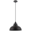LAMPA wisząca VEN W106/300 BK industrialna OPRAWA metalowa zwis czarny