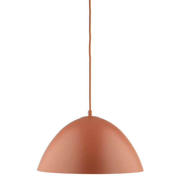 Lampa wisząca nad wyspę Faro 10259 do kuchni półokrąg ceglana
