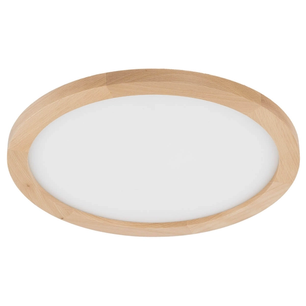 Lampa nasufitowa Aqua 18011 LED 36W 3000-6500K IP54 okrąg drewniana biała