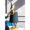 Lampa stołowa Kare Rabbit 53470 dekoracyjna złota czarna