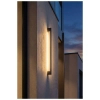 Ścienna lampa tarasowa GUSTO grafitowa AZ6838 1xLED 12W 3000K IP54