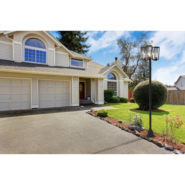 Potrójna stojąca latarnia PINE 7196603012 IP44 do ogrodu czarny