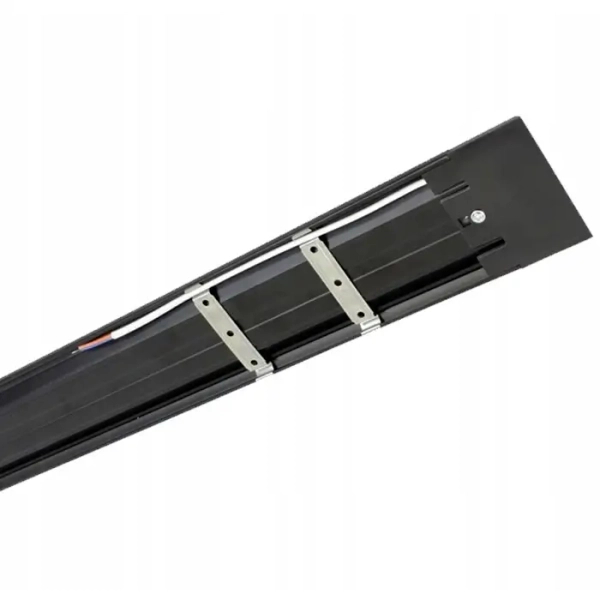 Panel natynkowy lampa podłużna czarna do garażu 120cm 36W 4000K barwa neutralna SLP2934