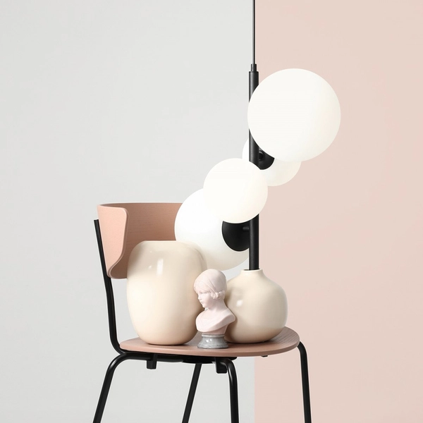 Modernistyczny zwis BLOOM 1091L1 Aldex szklane kule balls