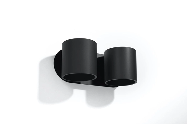 Kinkiet LAMPA ścienna SL.0660 metalowa OPRAWA tuby czarne