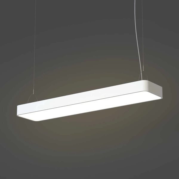 Lampa wisząca nad wyspę Soft 7545 Nowodvorski LED 16W 3000K metalowa biała