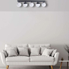 Lampa sufitowa SFERA MLP8859 metalowa na listwie kule balls czarne białe