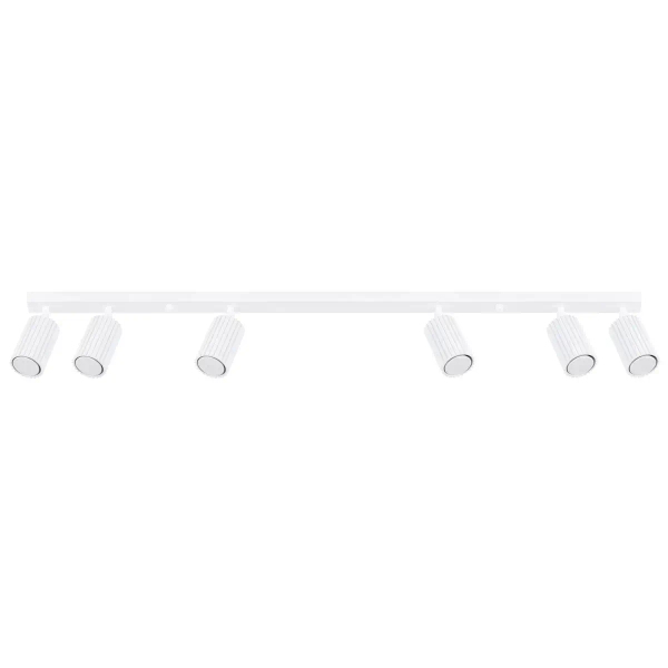 Regulowana lampa sufitowa KARBON SL.1547 tuby metalowe białe