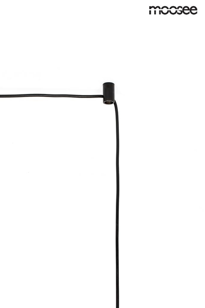 Lampa wisząca ścienna Bowl Duo MSE010100152 czarna biała