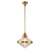Wisząca lampa vintage Willard QN-WILLARD-P-VBS-PG mosiądz
