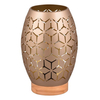 Stołowa lampka Bidar R51571065 RL Light wzorzysta brązowa złota