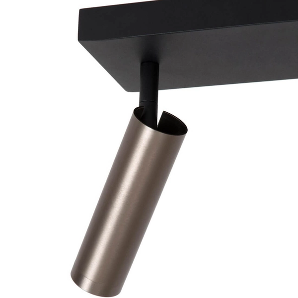 Sufitowa lampa regulowana GRADO 22974/02/15 tuba metalowa szara