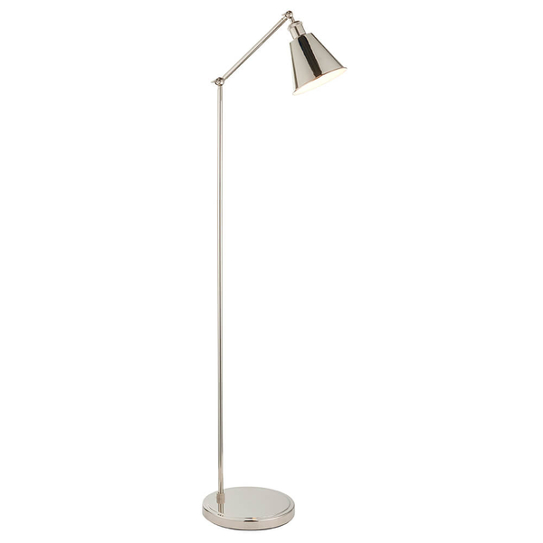 Podłogowa lampa do czytania Hal 97835 regulowana srebrny