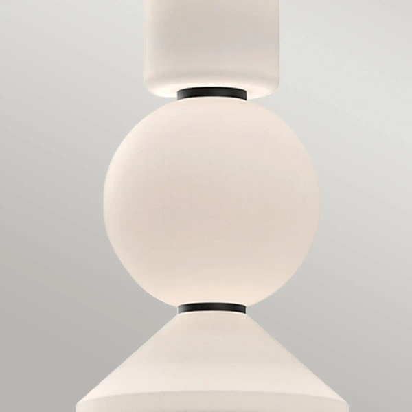 Nowoczesna zwisająca lampa Bijou ALM-BIJOU-P3-MB LED 20W 3000K czarny