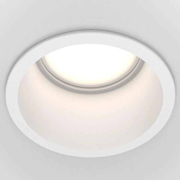 Oprawa podstropowa Reif DL049-01W Maytoni oczko okrągłe na schody białe