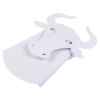 Ścienna lampa ORIGAMI BULL-W metalowa byk LED 6W 3000K biały