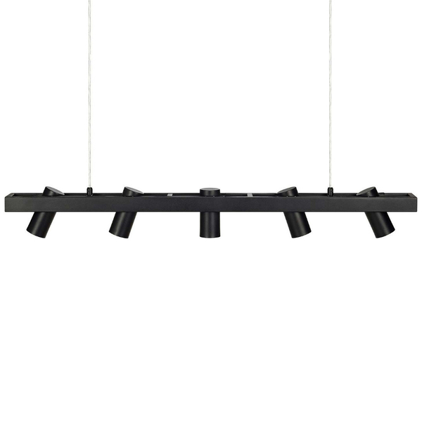 Regulowana LAMPA wisząca TORINO 107784 Markslojd reflektorowa OPRAWA metalowy ZWIS listwa czarna