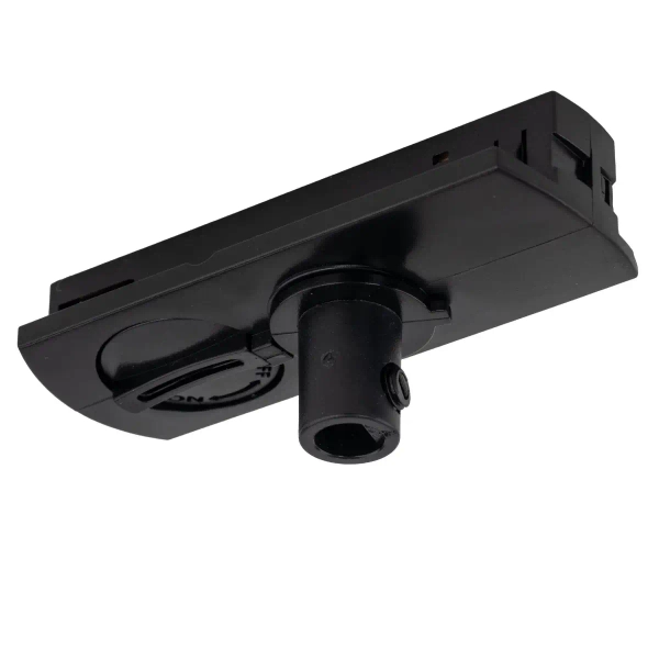 Szynowy adapter 1-fazowy Slim 11030 z hamulcem czarny