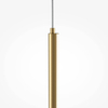 Jadalniana lampa wisząca Halo MOD246PL-L24BSK1 LED 15W 3000K tubka mosiądz