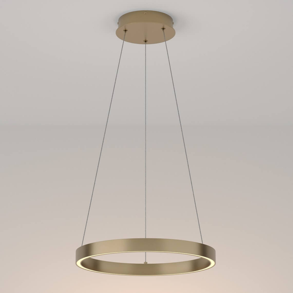 Lampa wisząca pierścienie Rim MOD058PL-L22BS3K LED 25W 3000K mosiądz