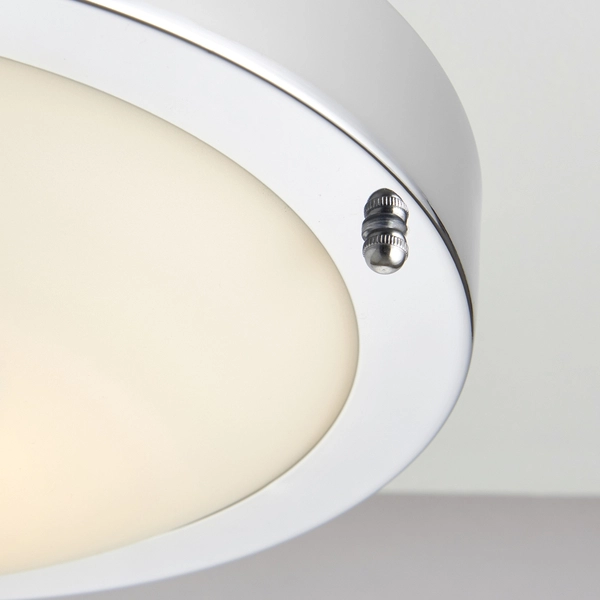 Lampa sufitowa Portico 59850 Saxby do łazienki IP44 chrom