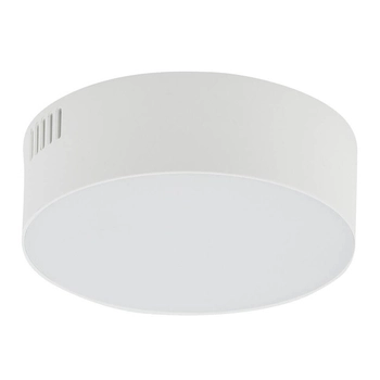 Okrągły plafon Lid Round 10402 Nowodvorski LED 15W 3000K do salonu biały