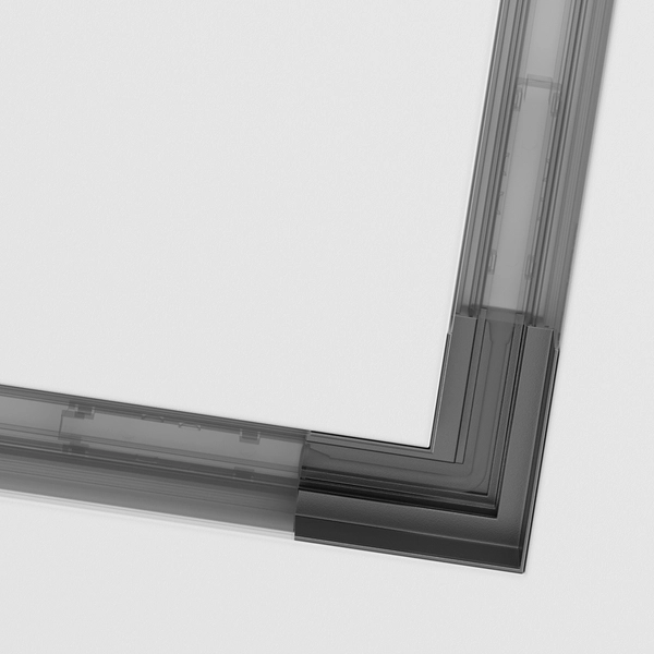 Łącznik-L do szynoprzewodu magnetycznego S35 TRA004CL-22B czarny