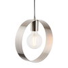 Minimalistyczna lampa wisząca nad stół Hoop 90454 Endon nikiel