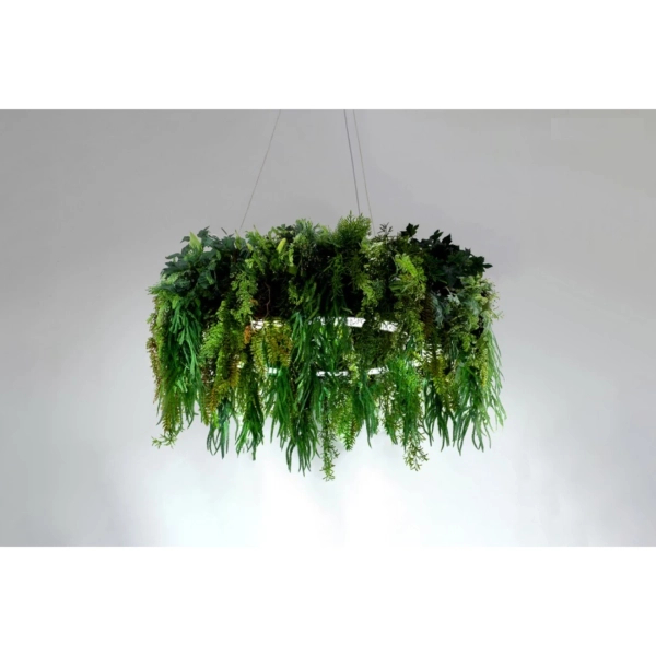 Lampa wisząca Gardens MSE1501100436 LED 115W zmiana barwy roślina zielony
