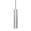 Wisząca lampa pojedyncza Lopus PND-48930-1-ALU Italux sopel zwis srebrny
